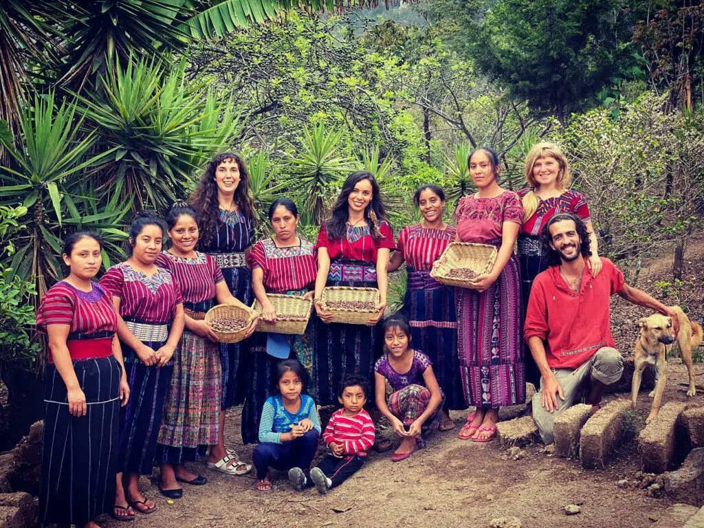Cacao Source team with Lisa women collective.